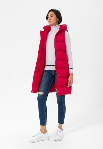 Gilet Jimmy Sanders en rouge