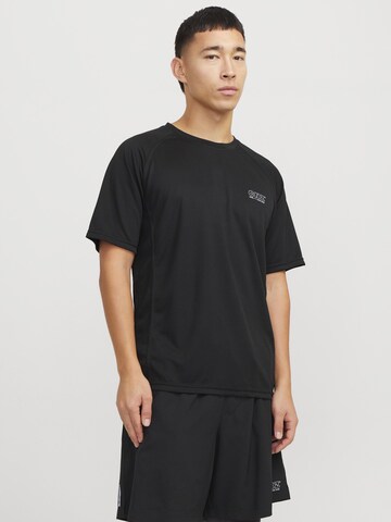 JACK & JONES Shirt 'JCOCNZ' in Zwart: voorkant