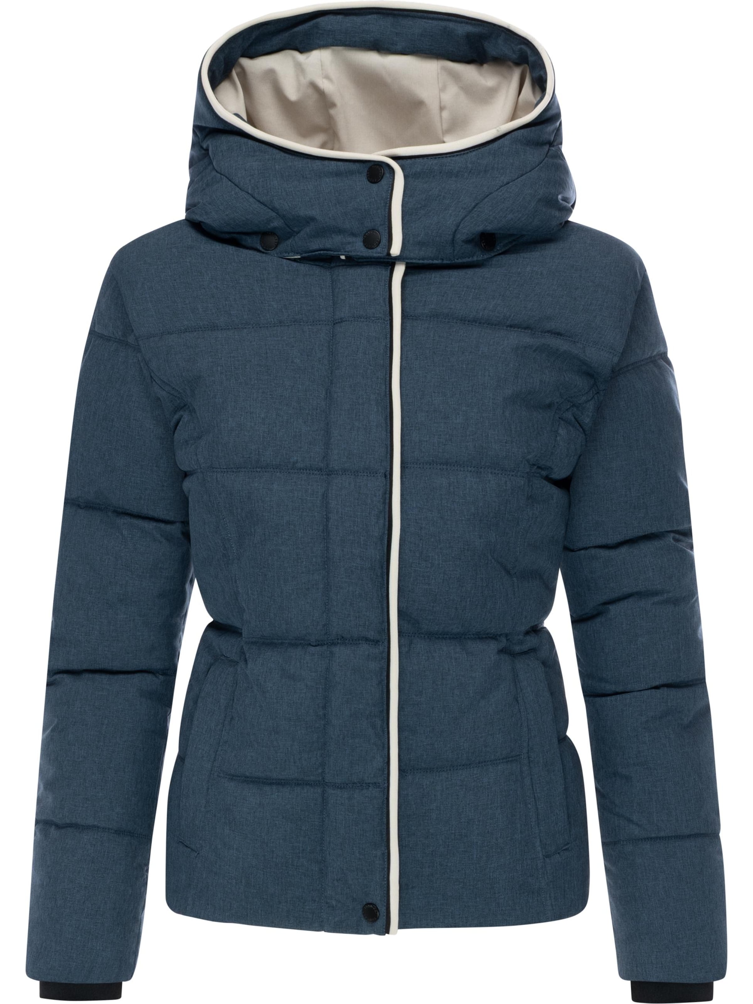Ragwear Winter jacket 'Gleama' in Blue: front