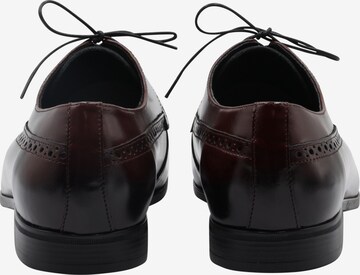 DreiMaster Klassik Lace-Up Shoes in Red