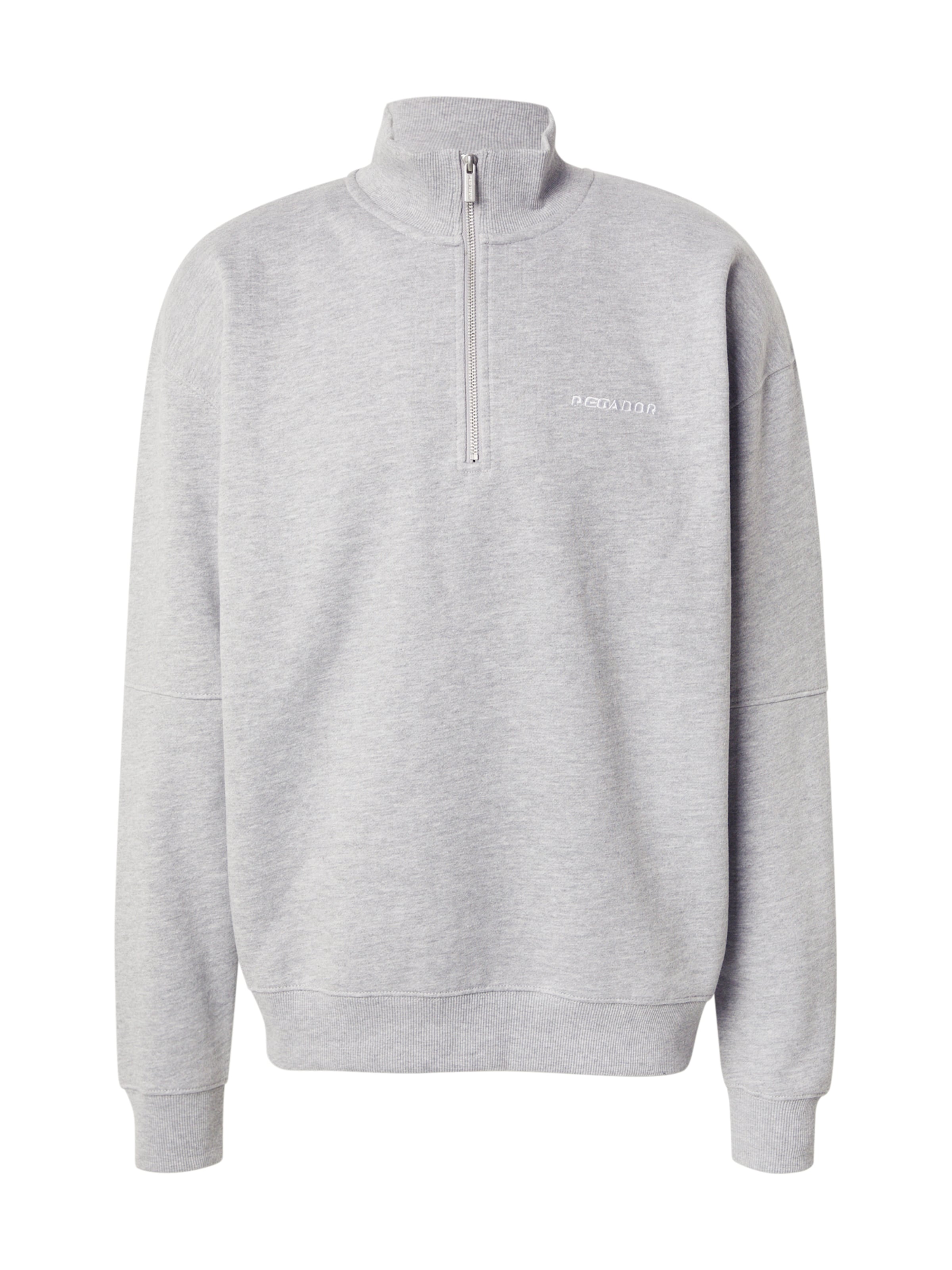 Sweat-shirt Pegador en gris : devant