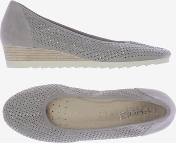 CAPRICE Flats & Loafers in 39 in Grey: front