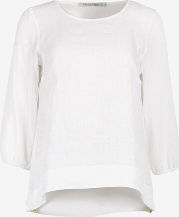 HELMIDGE Blouse in White: front