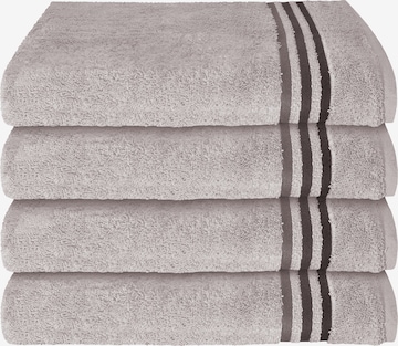 SCHIESSER Towel 'Skyline Color' in Grey: front