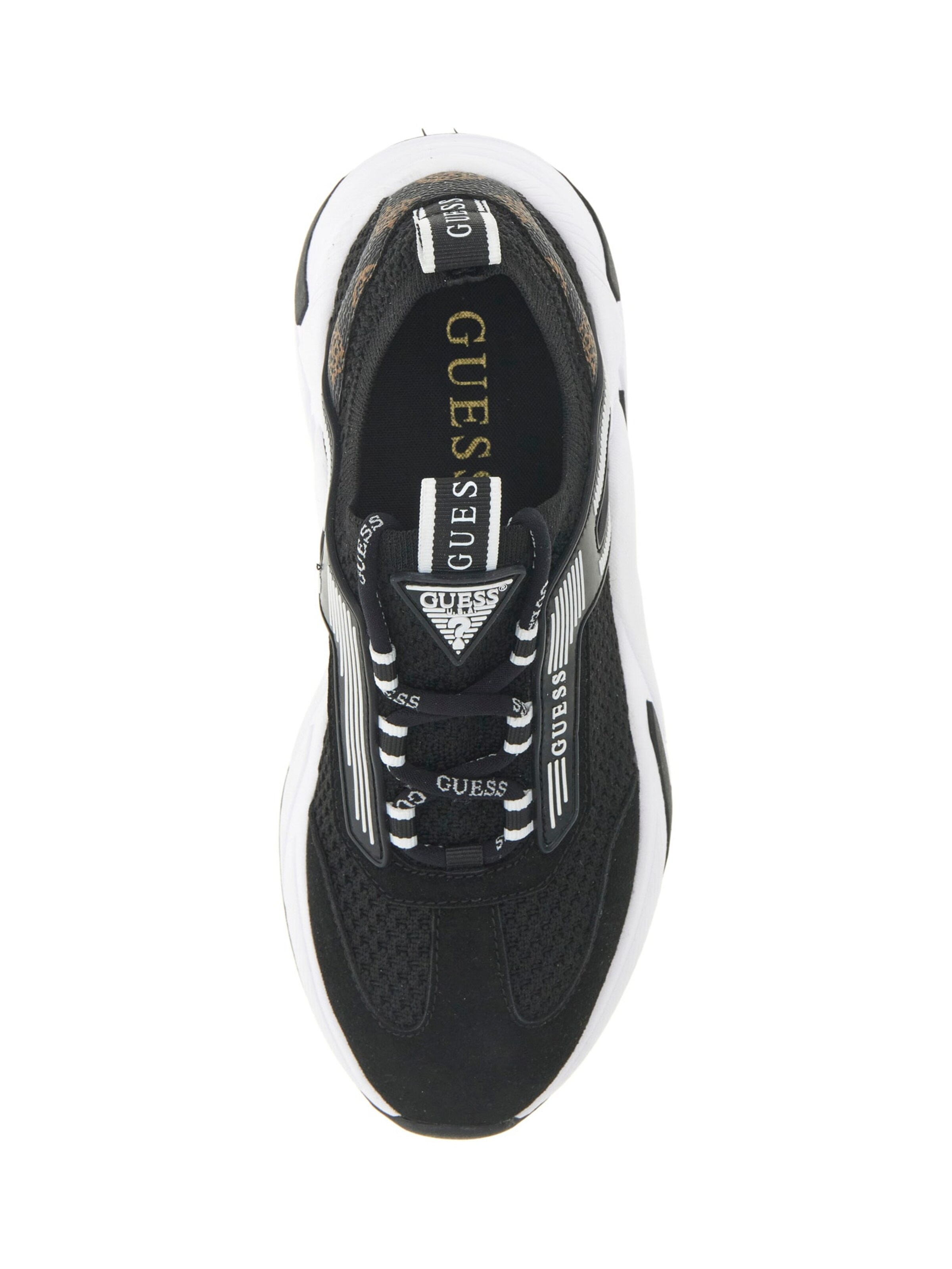 Sneaker alta 'Genga' di GUESS in nero