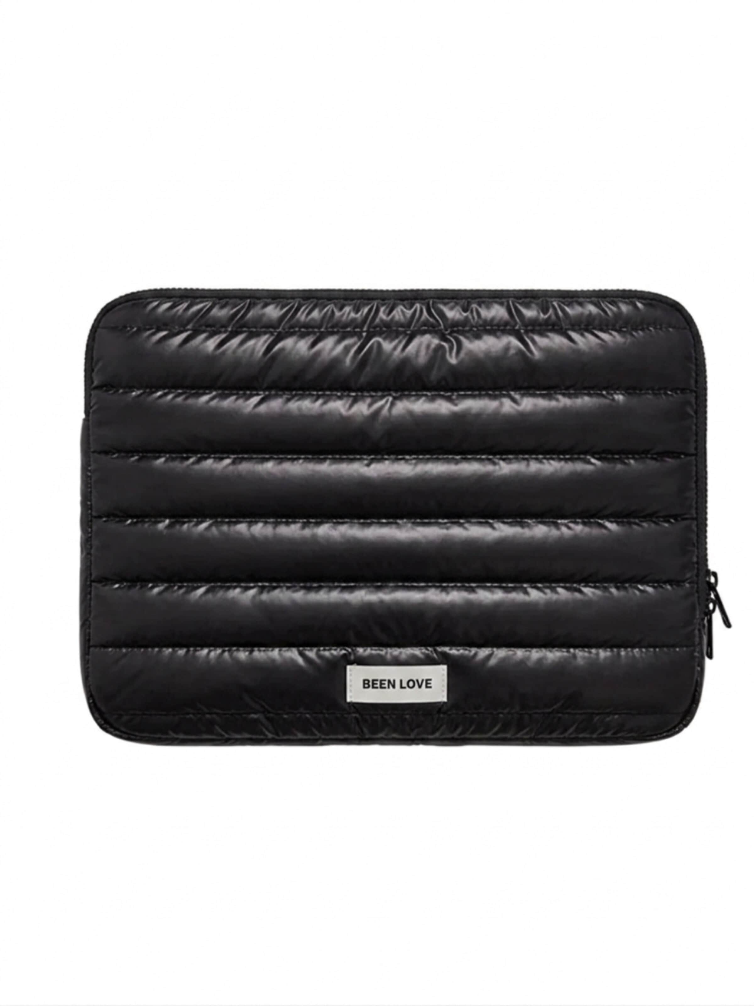 MEVYRA Laptoptasche 'Laptop‑Schutzhülle Metallic - 13,3 Zoll - 34 × 2,5 × 24'‌‌‌‌‌ in Schwarz: Vorderseite