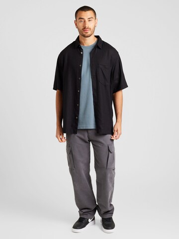 WEEKDAY Comfort Fit Hemd in Schwarz