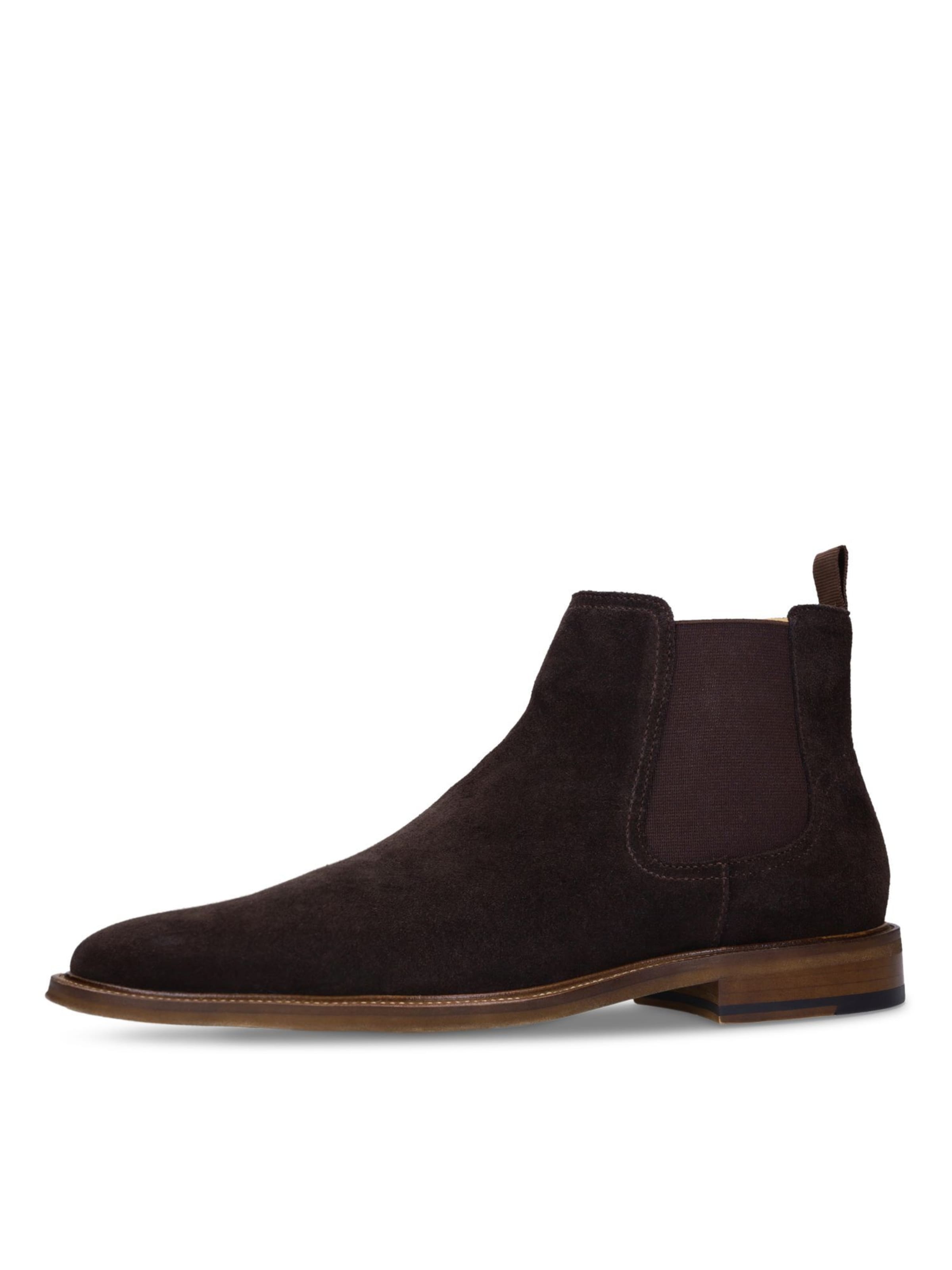 MANFIELD Chelsea Boots in Brown: front