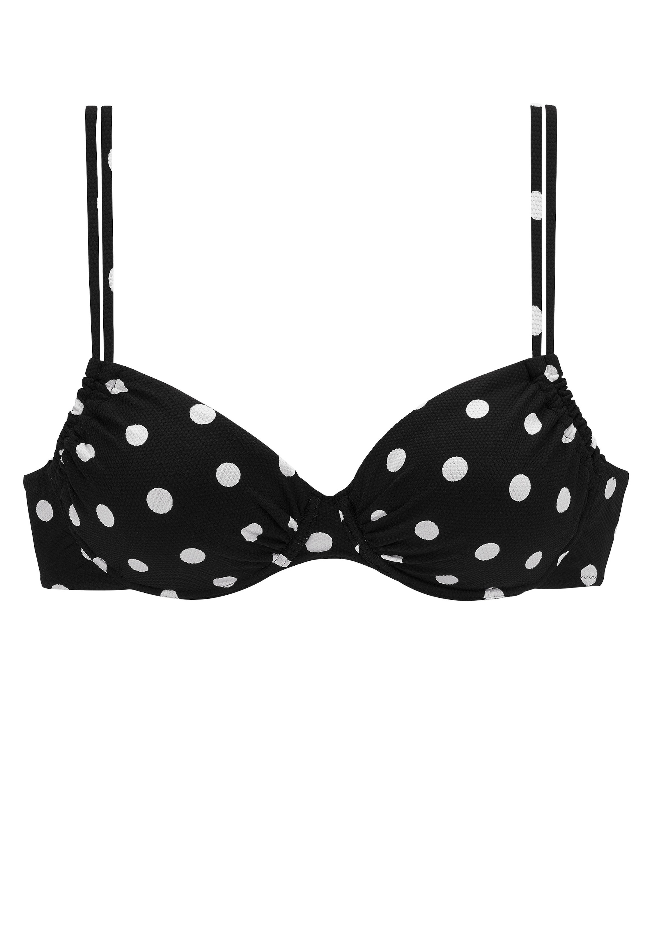 LASCANA Верх бикини в Черный: спереди