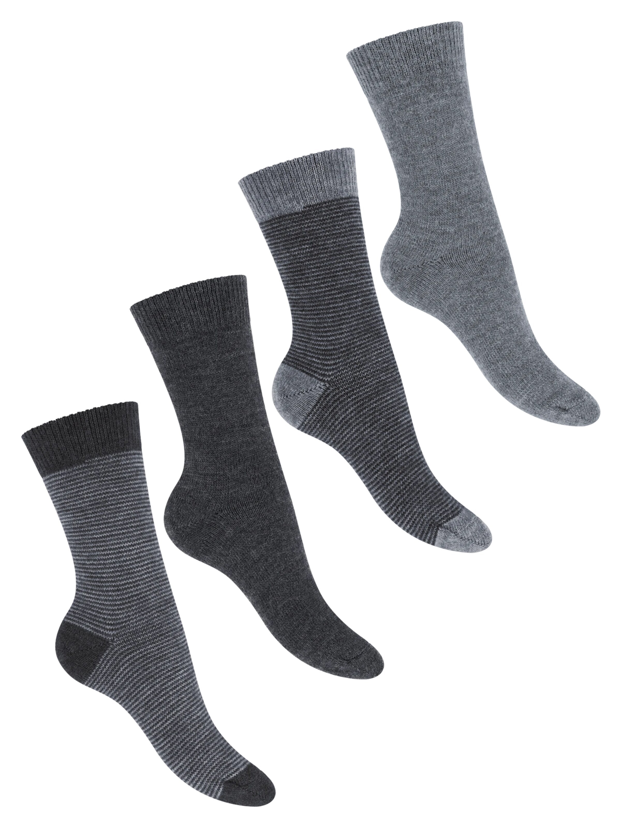 celodoro Socks 'Wollsocken' in Grey: front