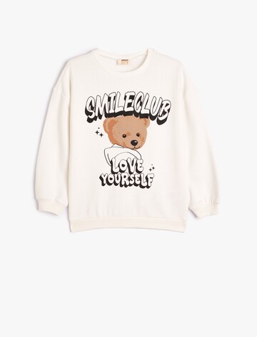 Koton Sweatshirt in Beige: Vorderseite