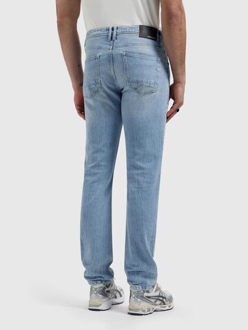 Pure Path Tapered Jeans in Blauw