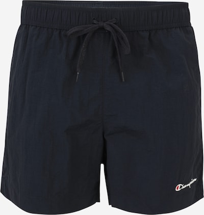 Champion Authentic Athletic Apparel Board Shorts in marine blue / Red / White, Item view