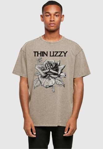 T-Shirt 'Thin Lizzy - Rose' Merchcode en vert : devant