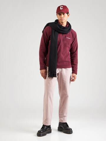 Pull-over de sport 'Fast Trek' COLUMBIA en rouge