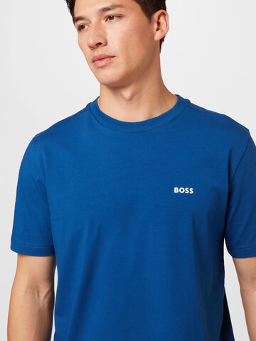 BOSS Green Shirt 'TEE' in Blue