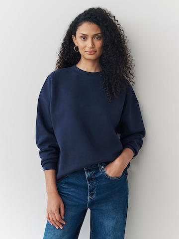 Next Sweatshirt in Blue: front
