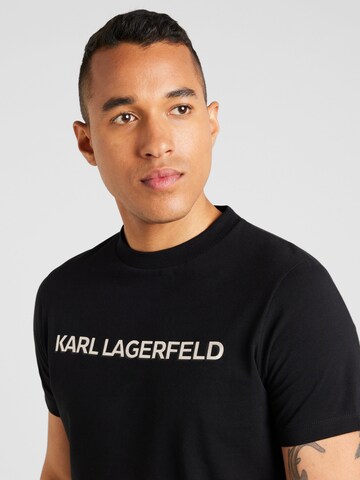 Tricou de la Karl Lagerfeld pe negru