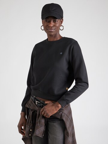 G-STAR Sweatshirt in Black: front