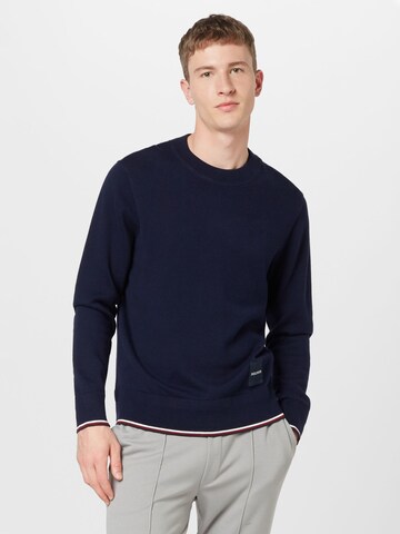 TOMMY HILFIGER Trui in Blauw: voorkant