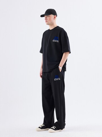VAMOS CLO Loose fit Trousers in Black