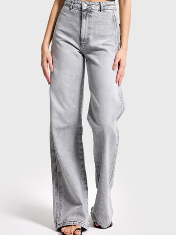 Loosefit Jean 'Loose Mid Rise Jeans' IT'S BASIC en gris