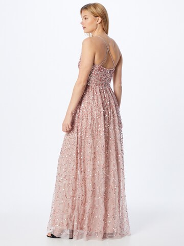 Maya Deluxe Evening Dress in Pink