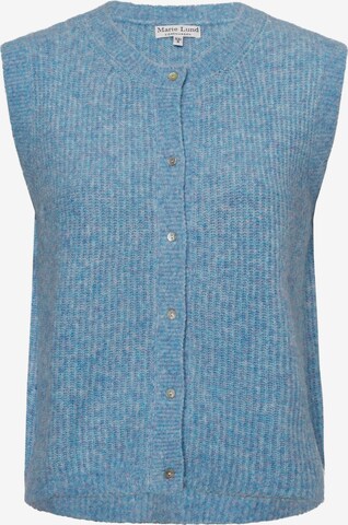 Gilet Marie Lund en bleu : devant