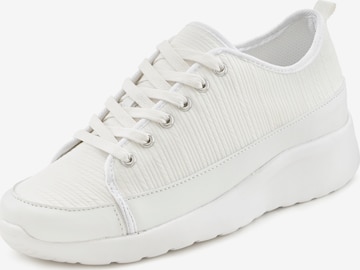 LASCANA Sneaker in Weiß: predná strana