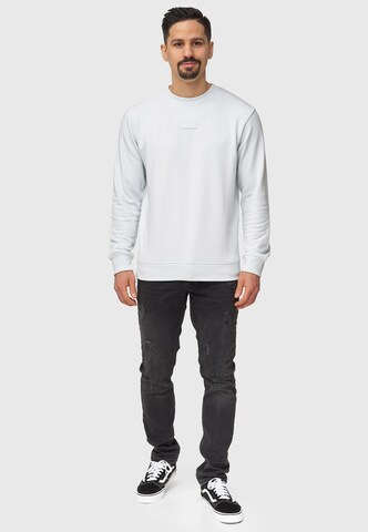 INDICODE JEANS Sweatshirt ' Baxter ' in Wit