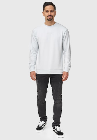 INDICODE JEANS Sweatshirt ' Baxter ' in Wit