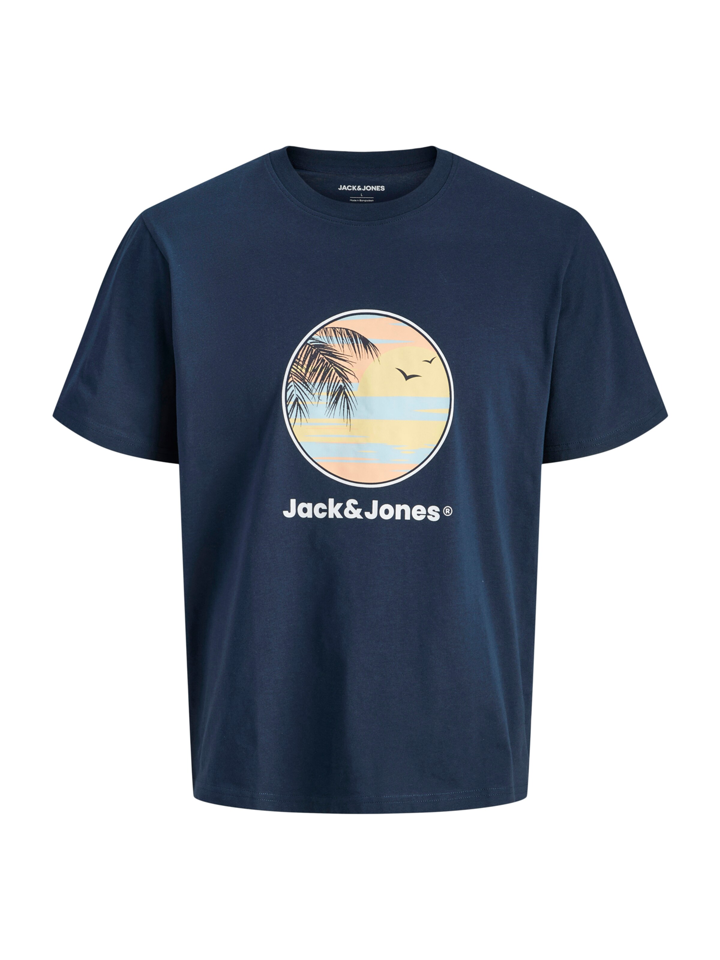 Jack & Jones Plus Särk 'JJPERRY', värv sinine: eest vaates