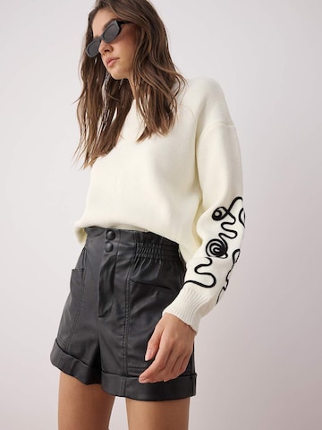 Pull-over Trendyol en beige : devant