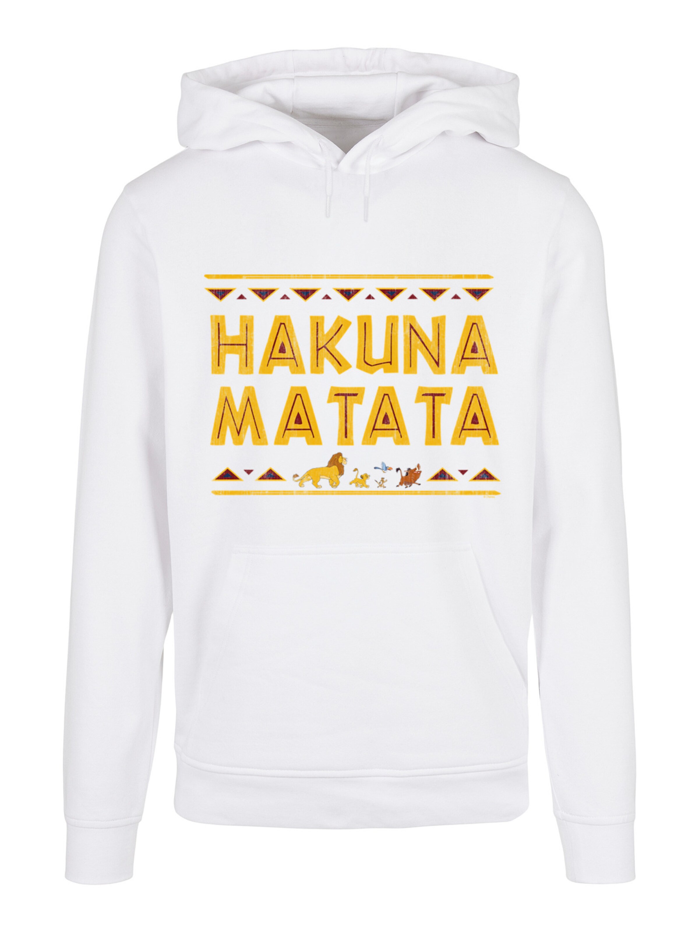 F4NT4STIC Sweatshirt in Weiß: Vorderseite