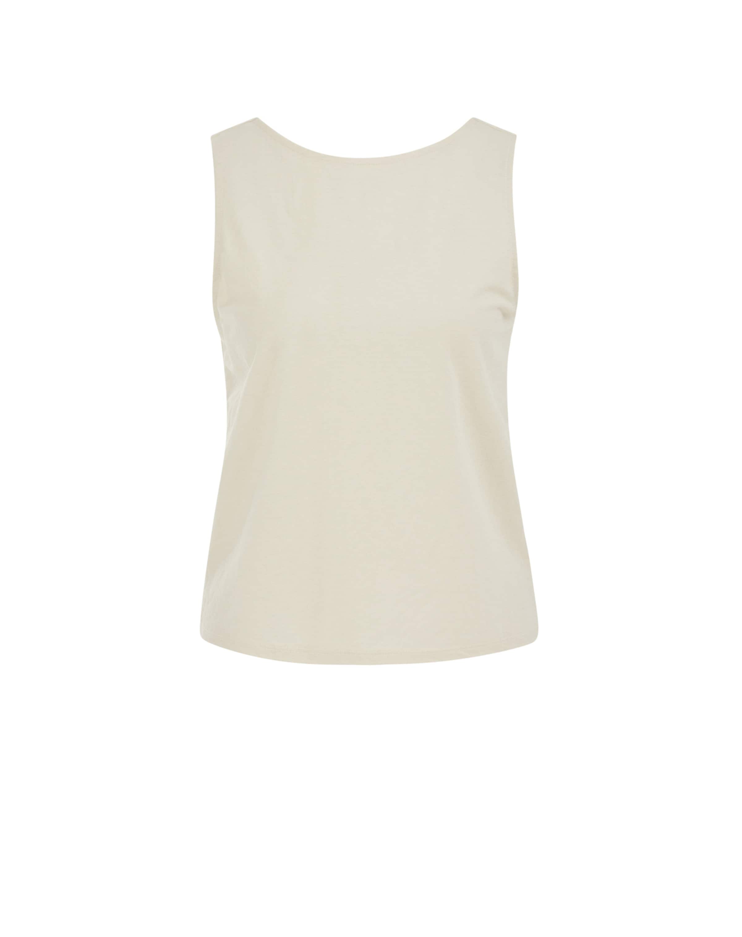 WE Fashion Haut en ivoire, Vue avec produit