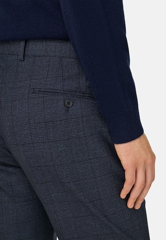Boggi Milano Regular Suit 'Prince of Wales' in Blue