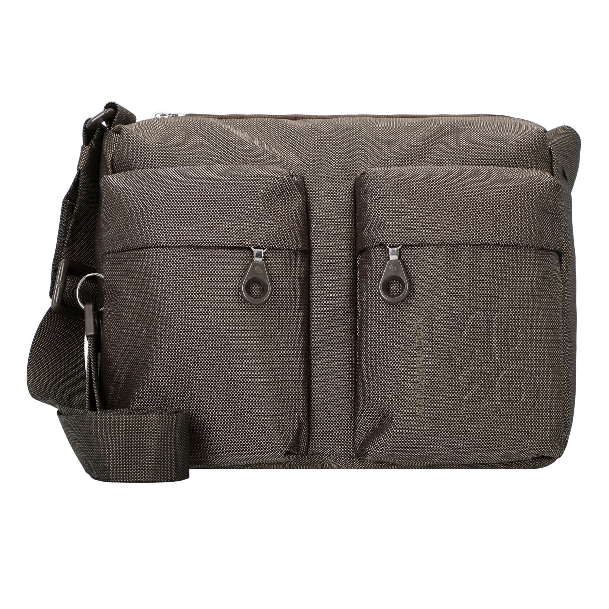 MANDARINA DUCK Umhängetasche in Braun: Vorderseite