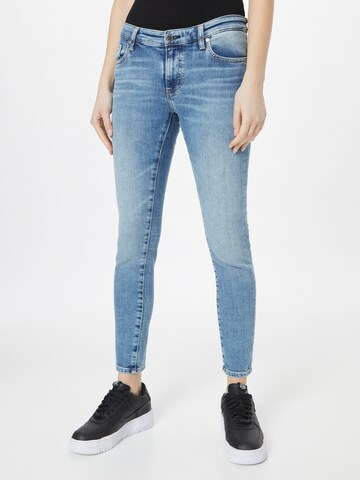 AG Jeans Skinny Jeans in Blauw: voorkant