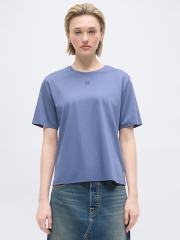 Maglietta 'Melea' di MSCH COPENHAGEN in blu: frontale