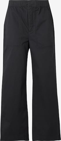 Wide Leg Pantalon GAP en noir : devant