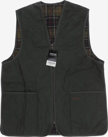 Barbour Vest in L-XL in Green: front