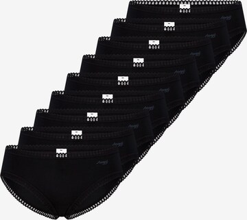 SLOGGI Panty 'GO Crush' in Schwarz: Vorderseite