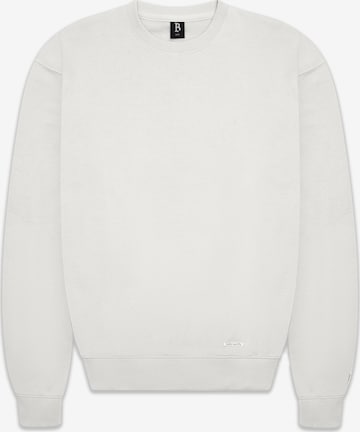 Dropsize Sweatshirt i vit: framsida