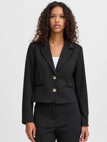 Blazer 'SIMONSE' di ICHI in nero: frontale