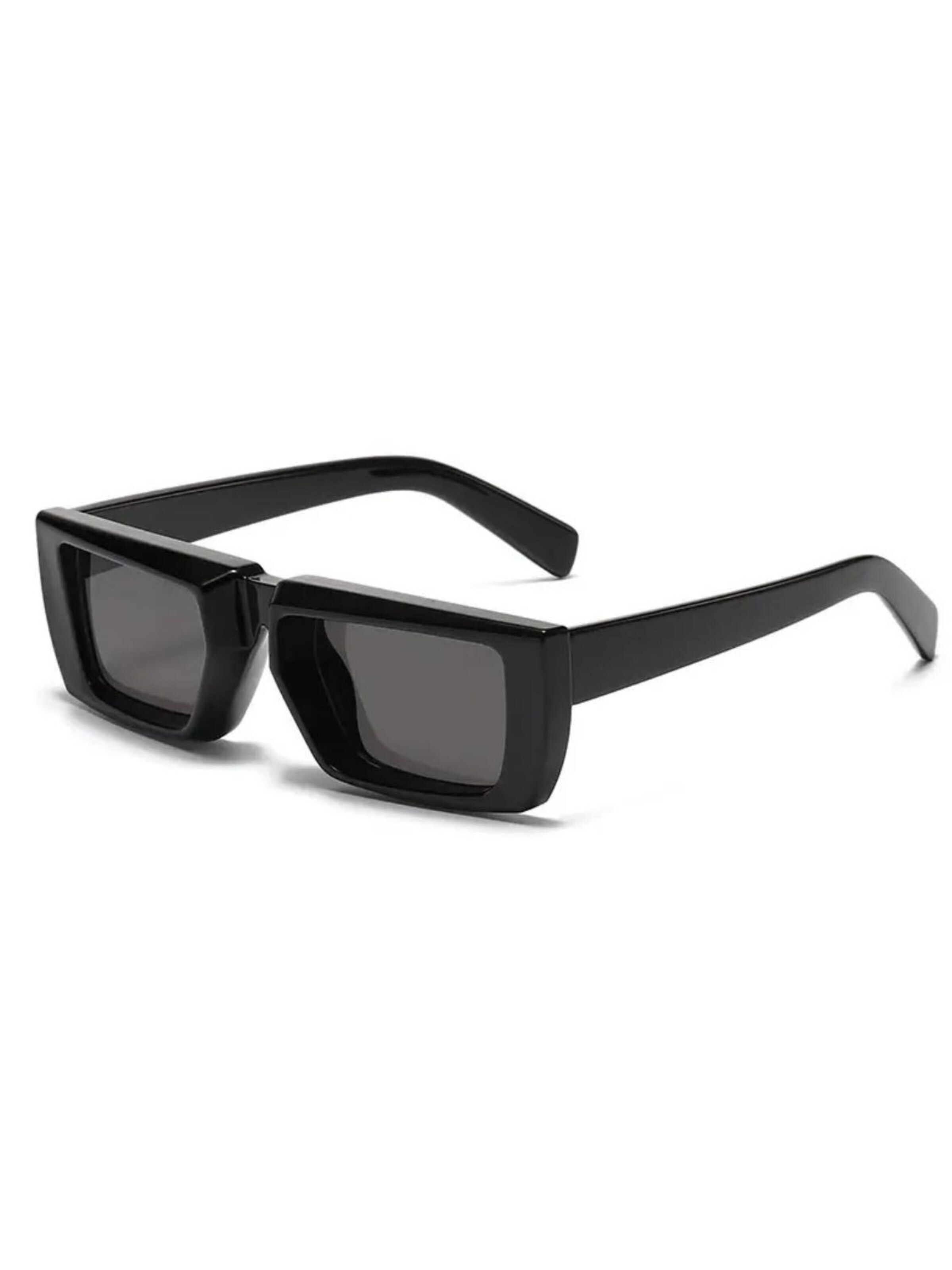 Lunettes de soleil 'VeyRey Sonnenbrille Yiphon Steampunk Schwarz gläser Schwarz Universal' VEYREY en noir : devant