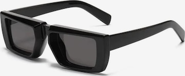 Solbriller 'Veyrey Sonnenbrille Yiphon Steampunk Schwarz GläSer Schwarz Universal'