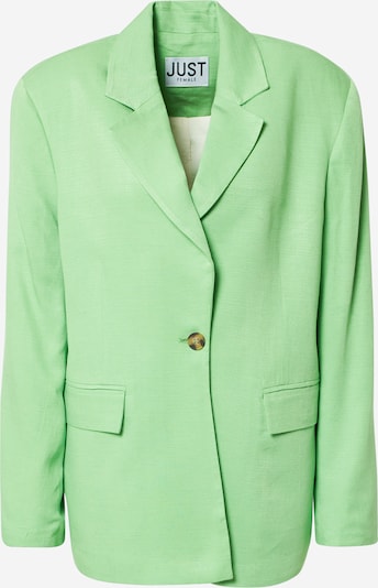 JUST FEMALE Blazer 'Caro' em verde claro, Vista do produto
