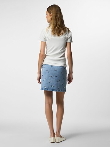 Jupe 'PCFlora' PIECES en bleu