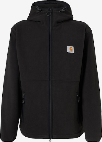 Carhartt WIPFlis jakna 'Blevin Liner' - crna boja: prednji dio