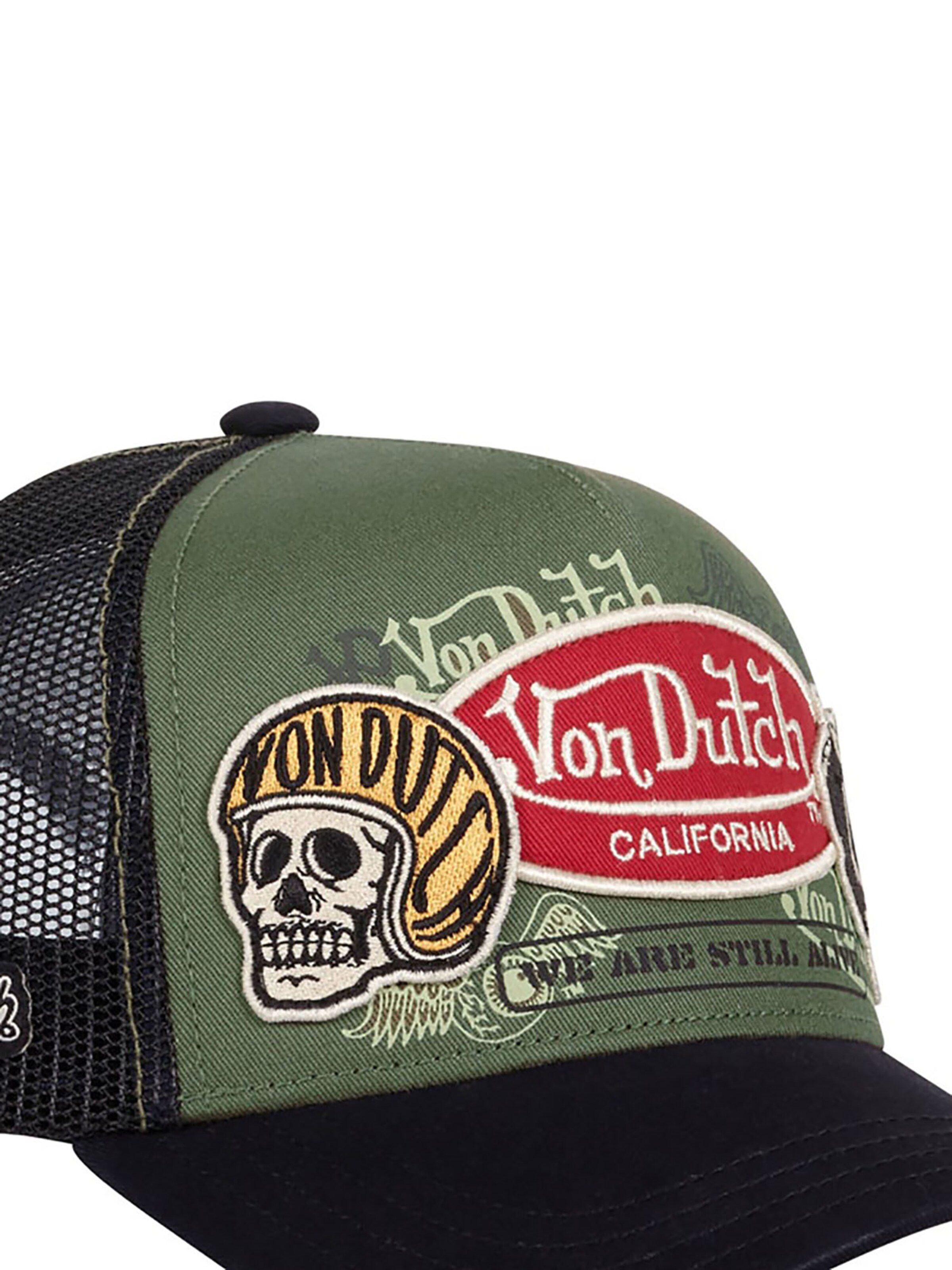 Von Dutch Cap 'Patches' in Black